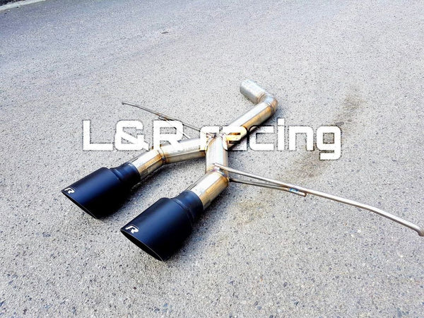 Direct exhaust terminal Golf 5 6 6R Scirocco R32 look GTI TDI