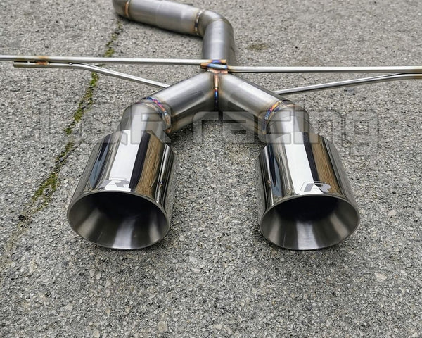 Direct exhaust terminal Golf 5 6 6R Scirocco R32 look GTI TDI