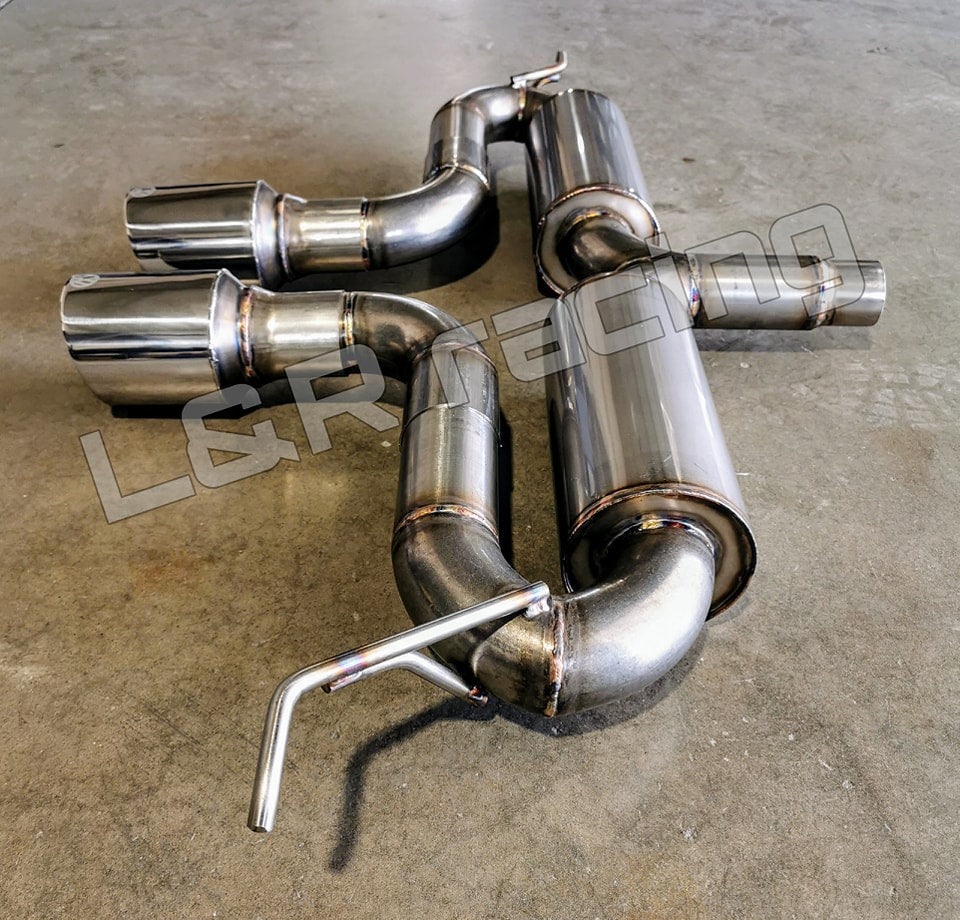 Silenced exhaust terminal Golf 5 6 6R Scirocco R32 look GTI TDI