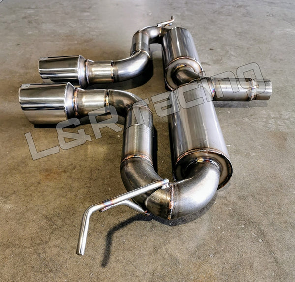 Silenced exhaust terminal Golf 5 6 6R Scirocco R32 look GTI TDI