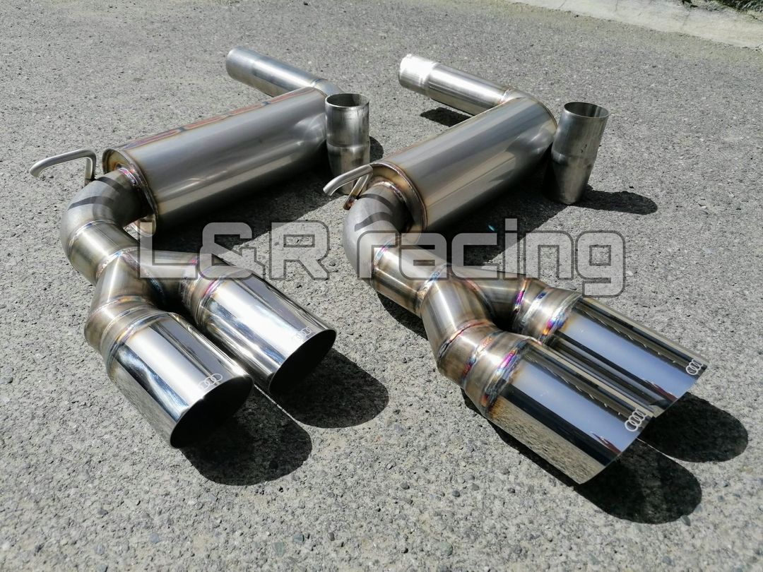 Silenced exhaust tip Golf 5 6 7 7.5 TDI Audi a3 Seat leon