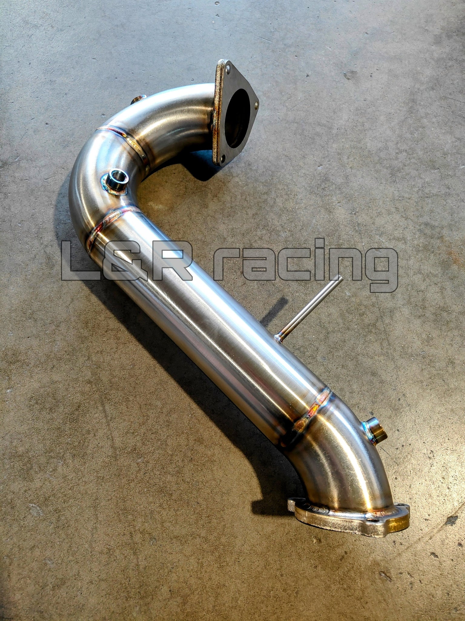 Tubo rimozione FAP downpipe defap Audi a5 a4 q5 2.7 3.0 tdi versione corta