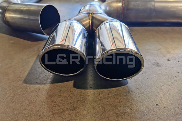 Silenced exhaust tip Golf 5 6 7 7.5 TDI Audi a3 Seat leon