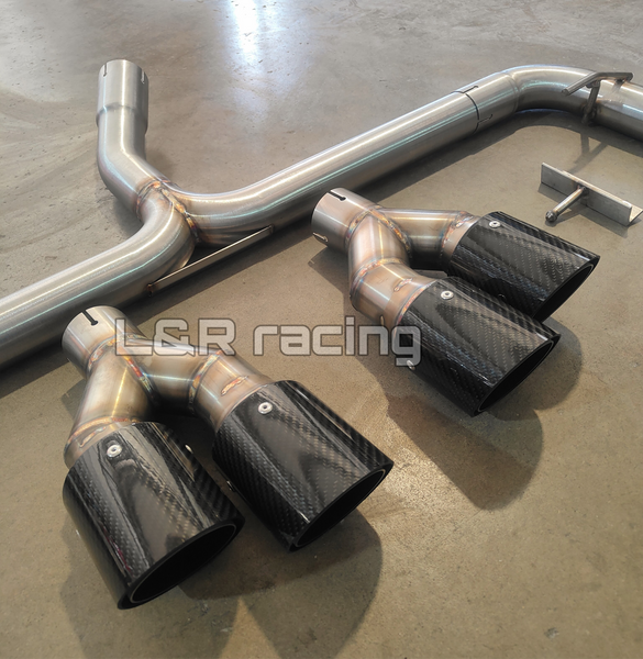 Scarico Terminale BMW X4 20d F26 X4 M look 4 uscite