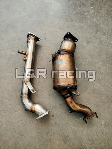 Downpipe audi a4 a5 b8 k8 136 143 163 170 hp 2.0 tdi