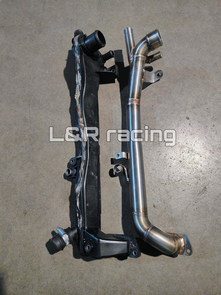 #60676070 Tubo pompa acqua water pump coolant pipe alfa 156 GT GTV Spider 2.0 JTS