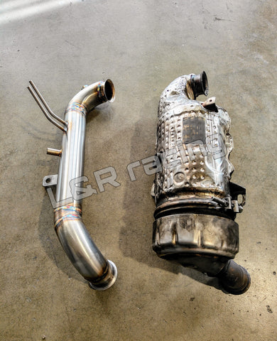 Pipe removal fap downpipe peugeot 208 308 1.6 hdi