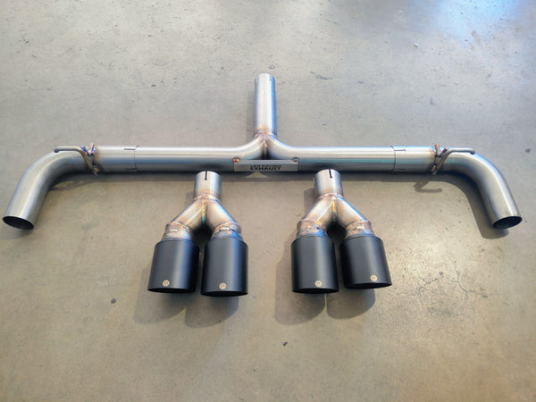 Terminale Golf 7 7.5 8 R GTI TSI TDi 4 uscite