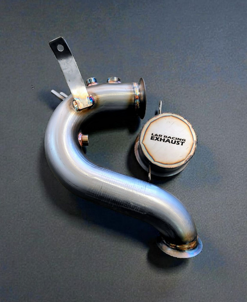 Downpipe polo golf 7 7.5 tdi tubo rimozione fap