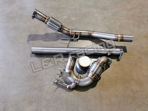 Downpipe audi a3 8v tdi tubo rimozione fap