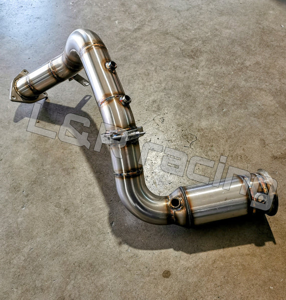 Downpipe Porsche Macan 2.0 tsi OPF Delete